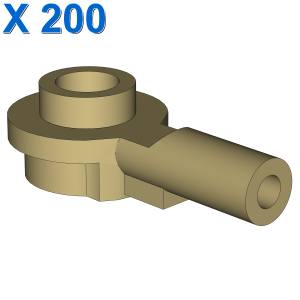 Bar 1L with 1 x 1 Round Plate with Hollow Stud X 200