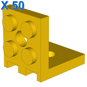 PLATE 2X2 ANGLE X 50