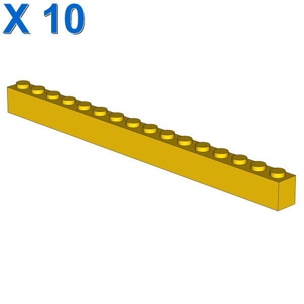 BRICK 1X16 X 10