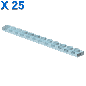 PLATE 1X12 X 25
