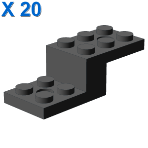 STONE 1X2X1 1/3 W. 2 PLATES 2X2 X 20
