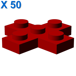 PLATE 3X3, CROSS X 50