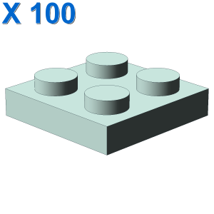 PLATE 2X2 X 100