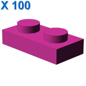 PLATE 1X2 X 100