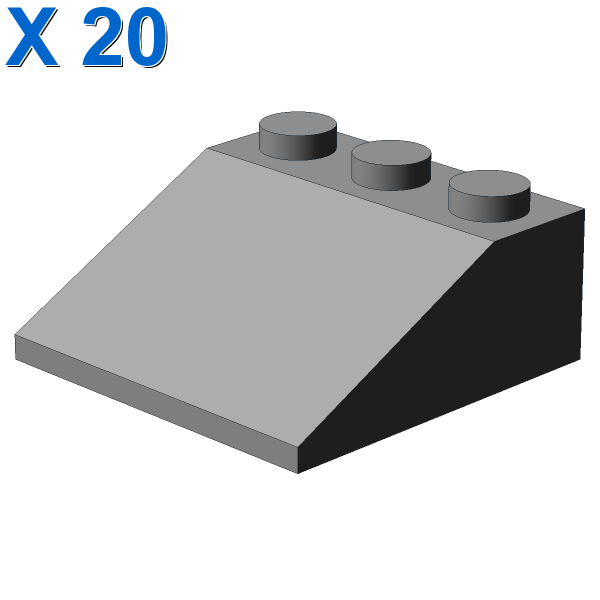 ROOF TILE 3X3/25° X 20