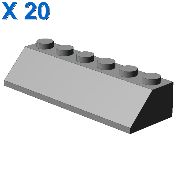 ROOF TILE 2X6 45 DEG. X 20