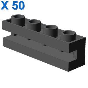 Brick, Modified 1 x 4 with Groove X 50
