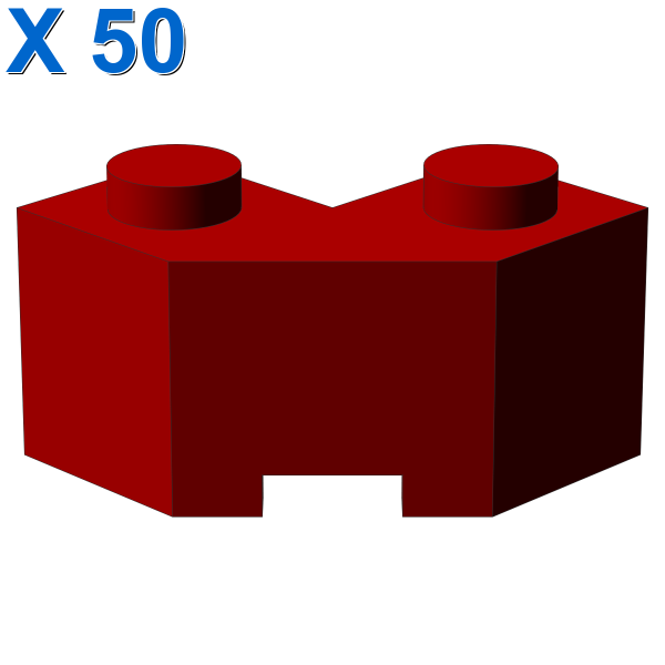 Brick 2x2 w. angle 45 degrees X 50