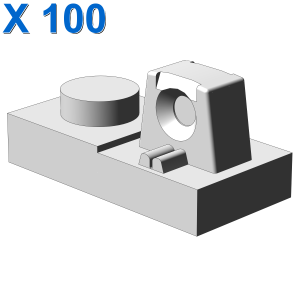 PLATE 1X2 W/STUB/ALONG/UPPER P X 100