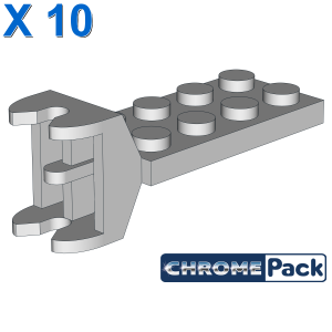 PLATE 2X4 ACROSS HINGE, 10 Stück