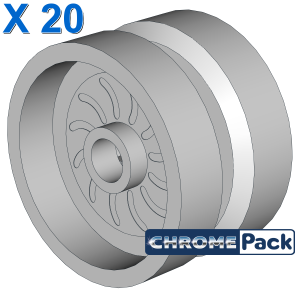 RIM Ø18X12 W CROSS & STUD, 20 Stück