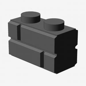 Profile brick 1x2 single gro. X 300