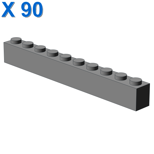 BRICK 1X10 X 90