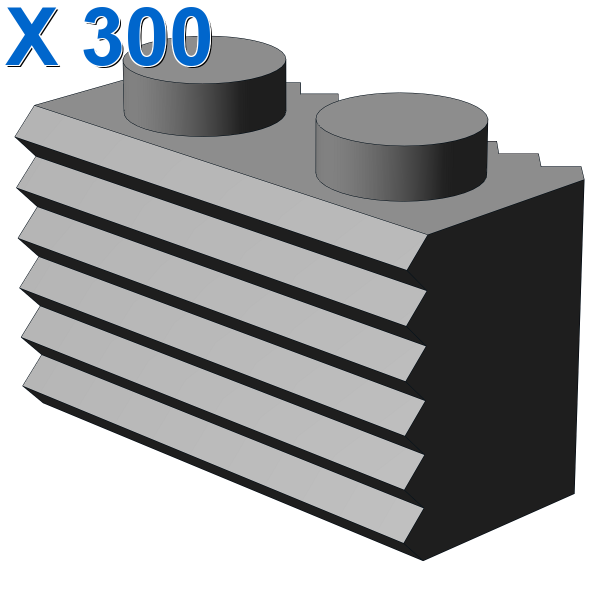 PROFILE BRICK 1X2 X 300