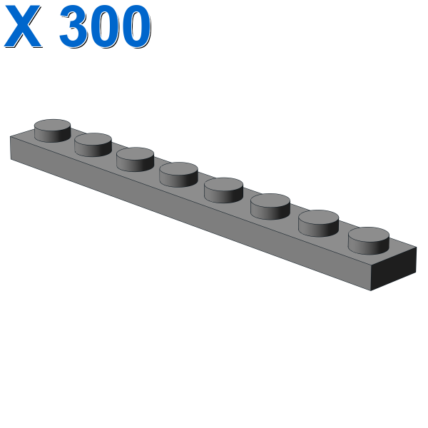 PLATE 1X8 X 300