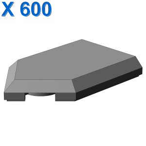 FLAT TILE 2X3 W/ ANGLE X 600