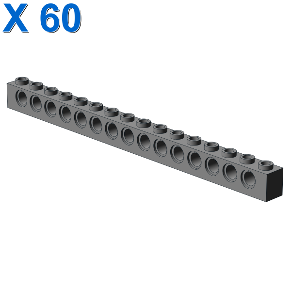 TECHNIC BRICK 1X16, Ø4,9 X 60