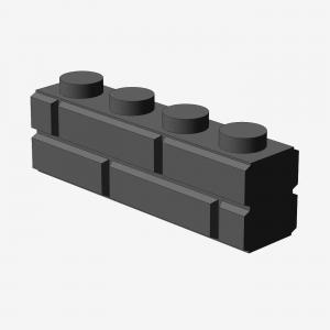 PROFILE BRICK 1x4 SINGLE GRO. X 150