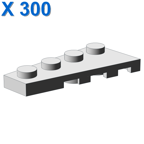 LEFT PLATE 2X4 W/ANGLE X 300