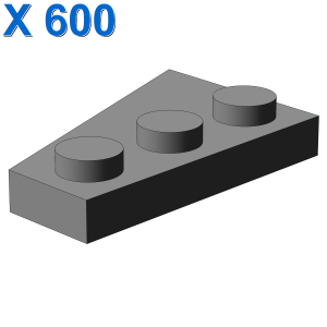 RIGHT PLATE 2X3 W/ANGLE X 600
