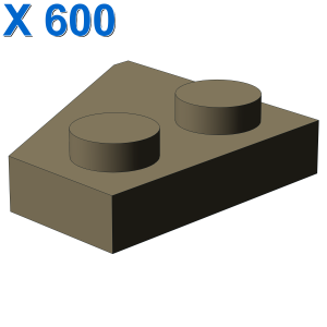 RIGHT PLATE 2x2 27DEG X 600