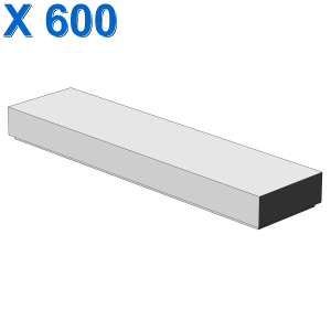 FLAT TILE 1X4 X 600