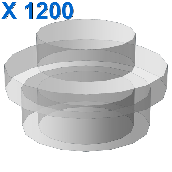 PLATE 1X1 ROUND X 1200