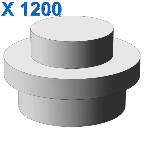 PLATE 1X1 ROUND X 1200