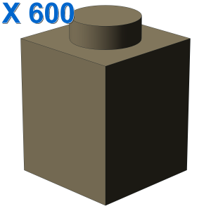 BRICK 1X1 X 600