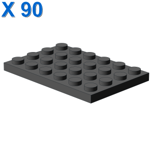 PLATE 4X6 X 90