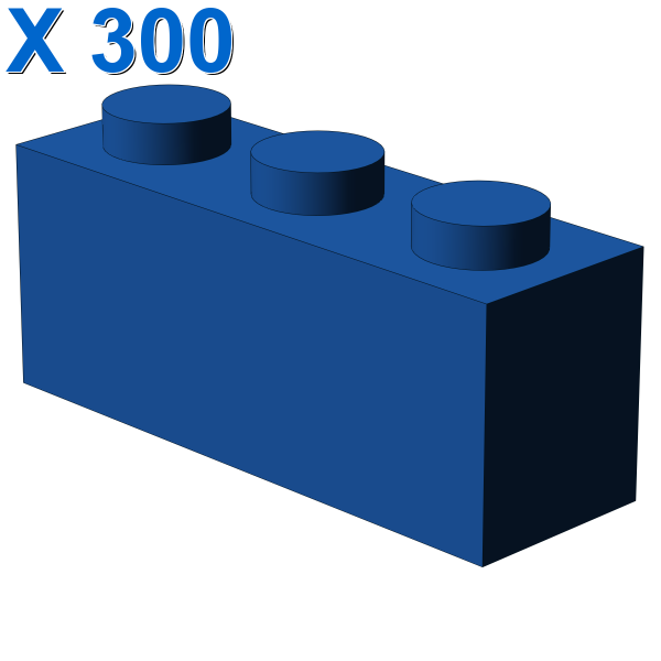 BRICK 1X3 X 300