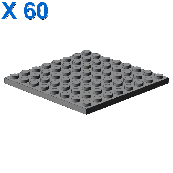 PLATE 8X8 X 60