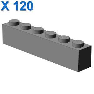 BRICK 1X6 X 120