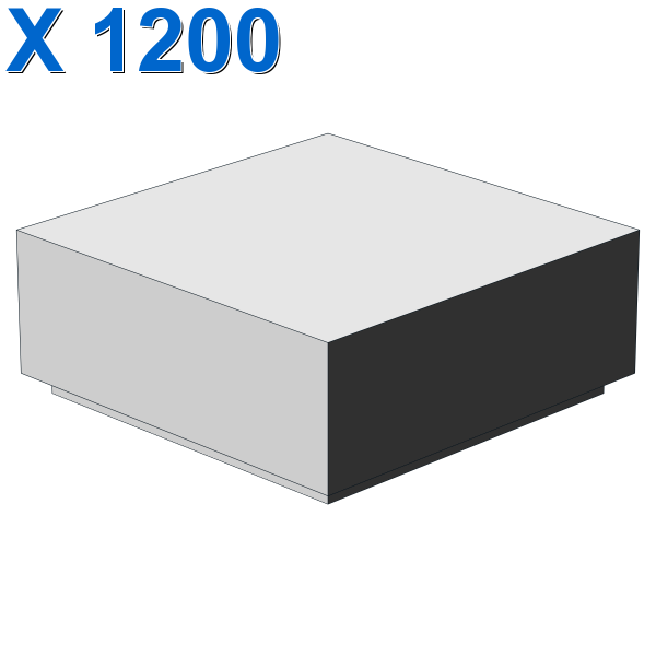 FLAT TILE 1X1 X 1200