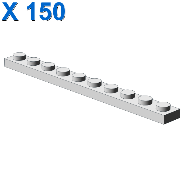 PLATE 1X10 X 150