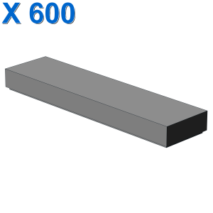 FLAT TILE 1X4 X 600