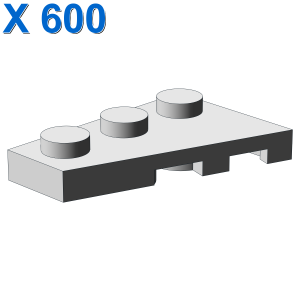 LEFT PLATE 2X3 W/ANGLE X 600