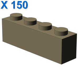 BRICK 1X4 X 150