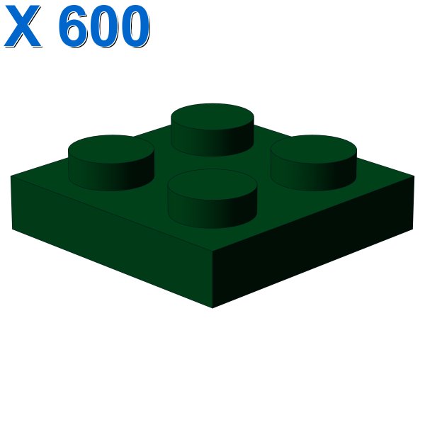 PLATE 2X2 X 600