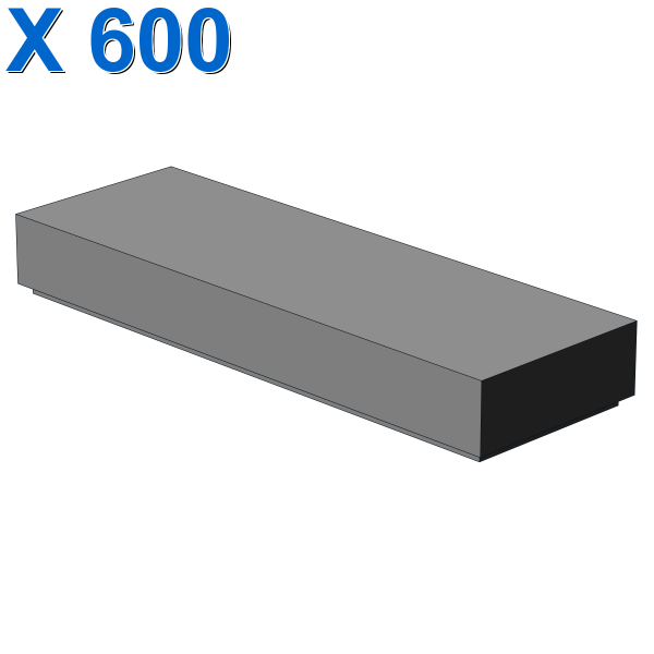 FLAT TILE 1X3 X 600