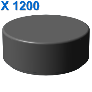 FLAT TILE 1X1, ROUND X 1200