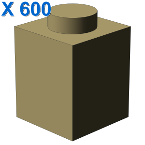 BRICK 1X1 X 600