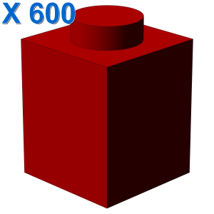 BRICK 1X1 X 600