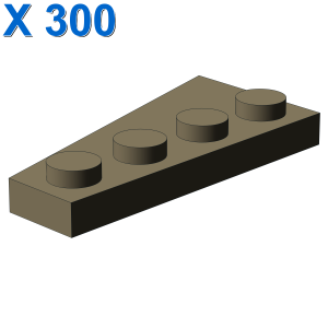 RIGHT PLATE 2X4 W/ANGLE X 300