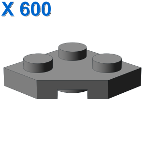 Wedge, Plate 2 x 2 Cut Corner X 600