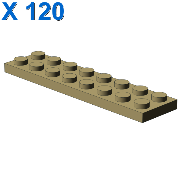PLATE 2X8 X 120