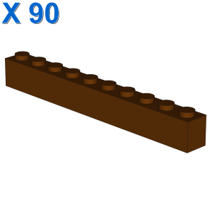 BRICK 1X10 X 90