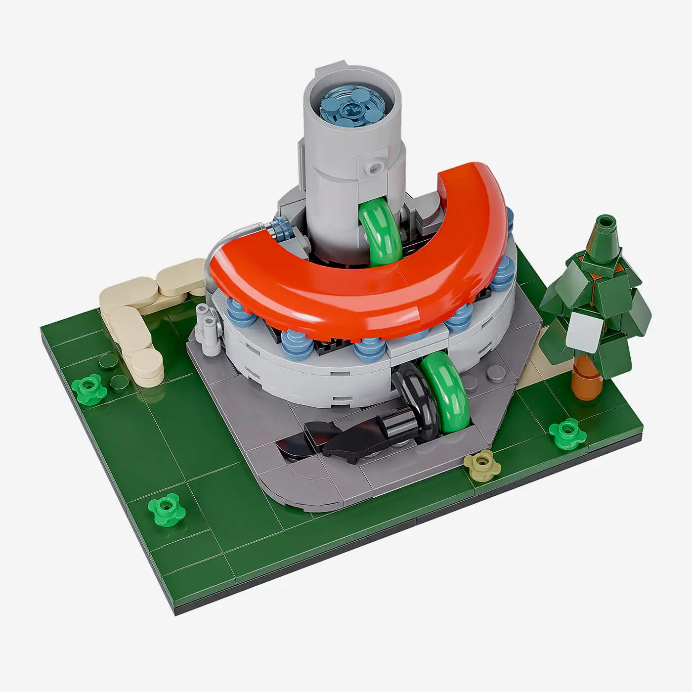 Crystal Conflict: Powerplant + Airport + Obelisk