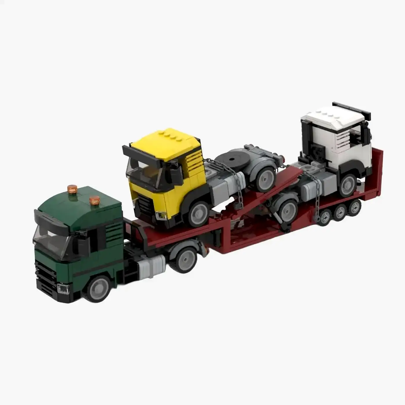 Lkw mit zwei Zugmaschinen