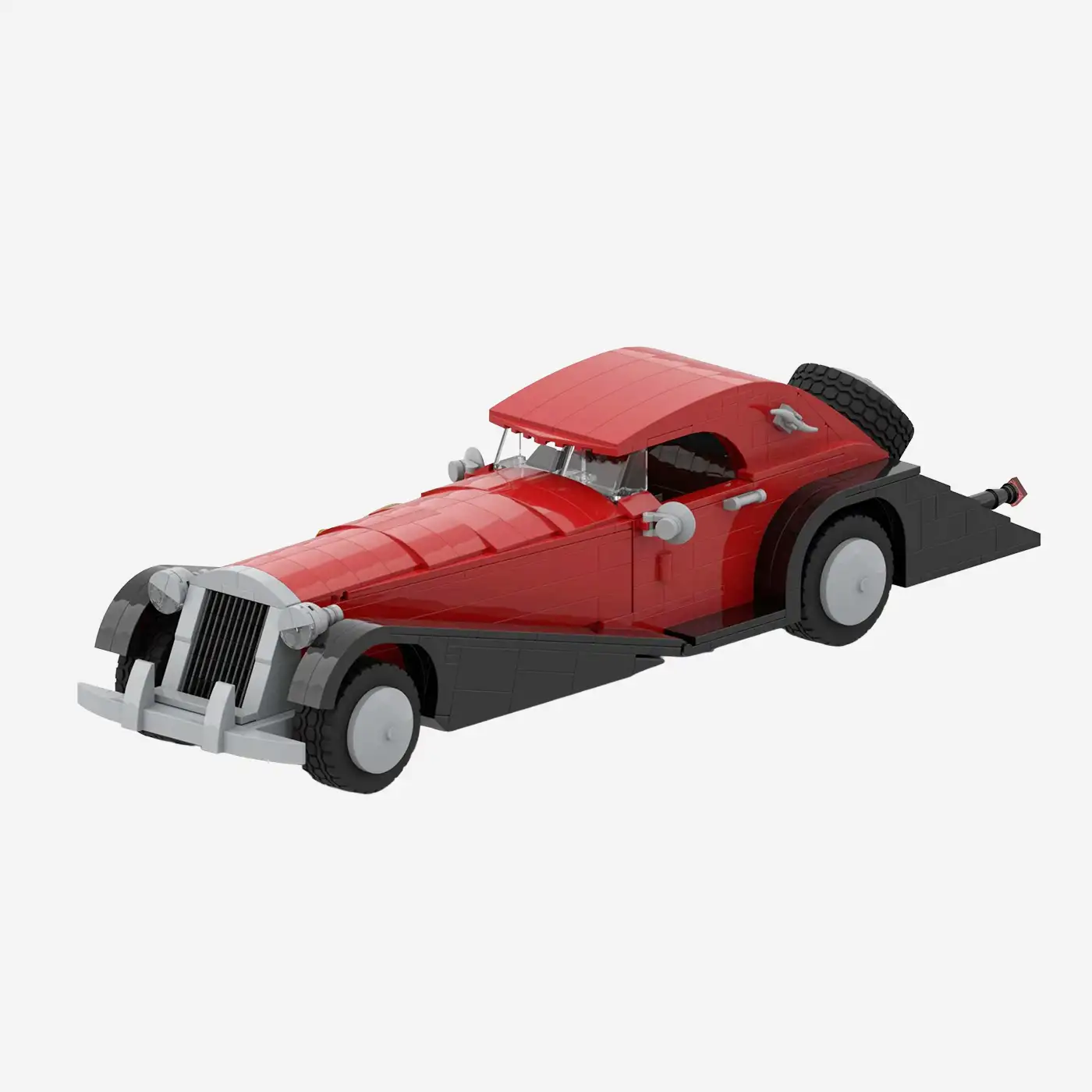 1930er Roadster rot